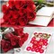 25pcs Dried Pressed Rose for Resin Molds, Real Natural Rose Flowers Leaves Kit, Set for Scrapbook Supplies Card Resin Jewelry Soap Candle DIY Crafts